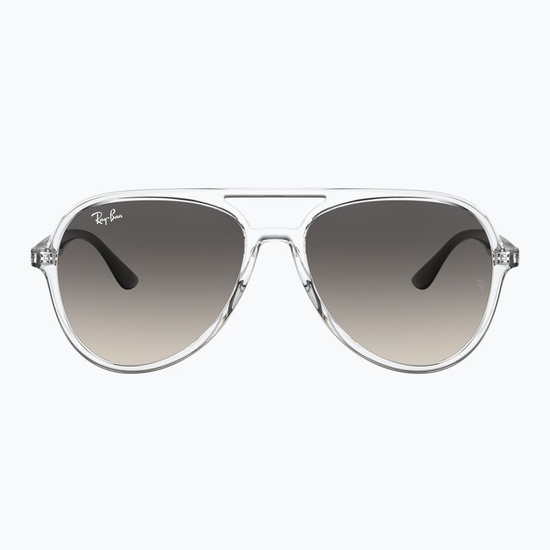 Sonnenbrille Ray-Ban RB4376 polarized transparent/grey gradient 2