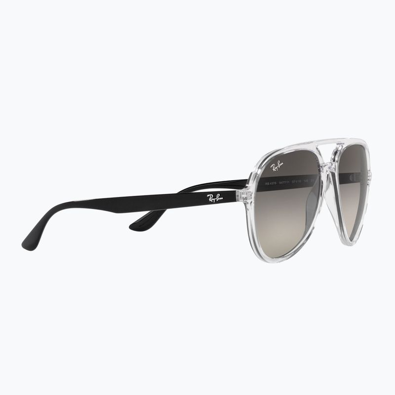 Sonnenbrille Ray-Ban RB4376 polarized transparent/grey gradient 5
