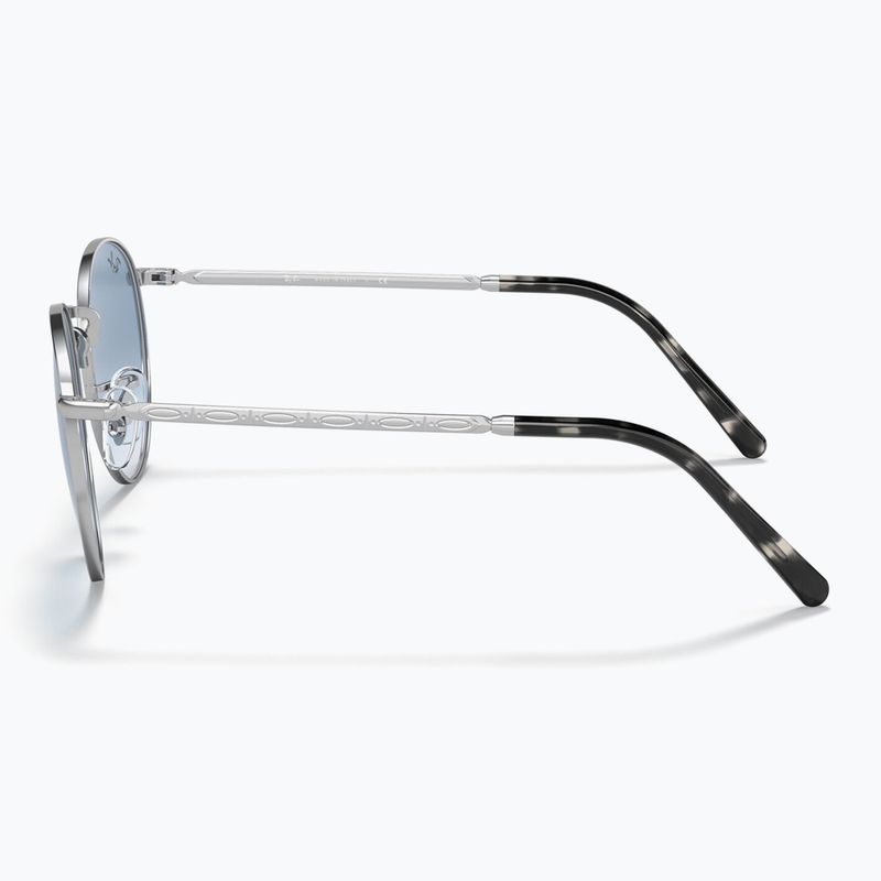Sonnenbrille Ray-Ban New Round silver/blue 7