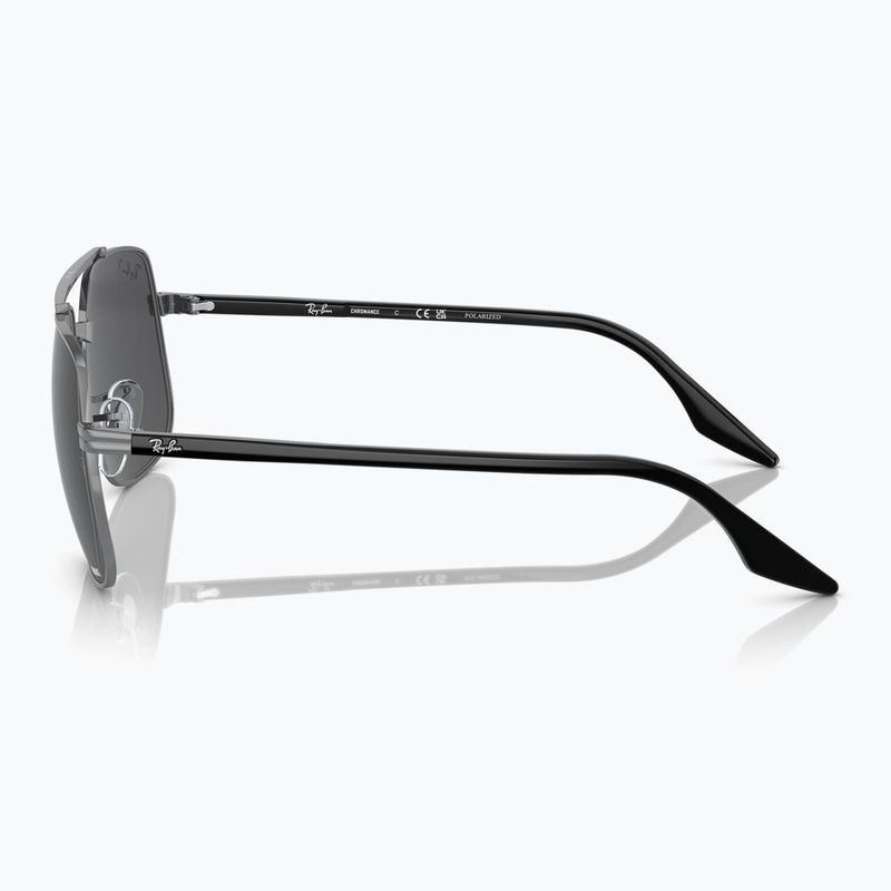 Sonnenbrille Ray-Ban RB3699 Polarized+ Lenses brass/dark grey polarized+ 7