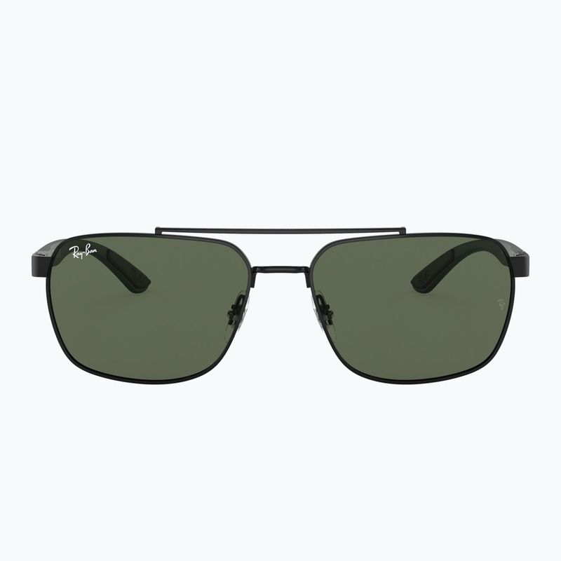 Sonnenbrille Ray-Ban RB3701 black/dark green 2