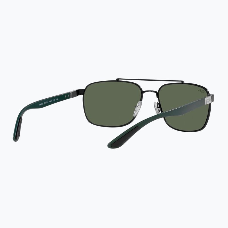 Sonnenbrille Ray-Ban RB3701 black/dark green 6