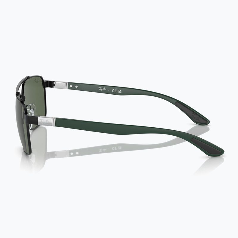 Sonnenbrille Ray-Ban RB3701 black/dark green 7