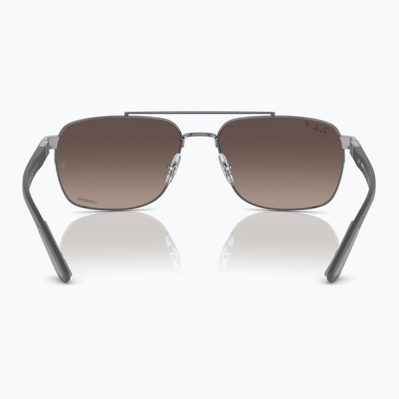 Sonnenbrille Ray-Ban RB3701 Polarized+ Lenses brass/grey polarized+ 5