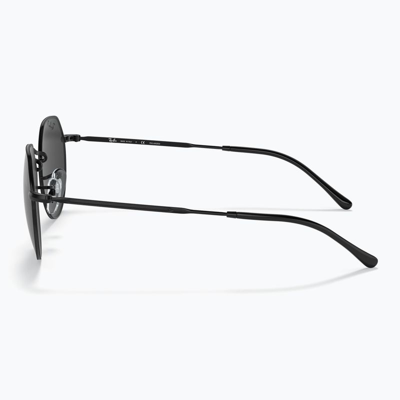 Sonnenbrille Ray-Ban Jack black/black polarized 7