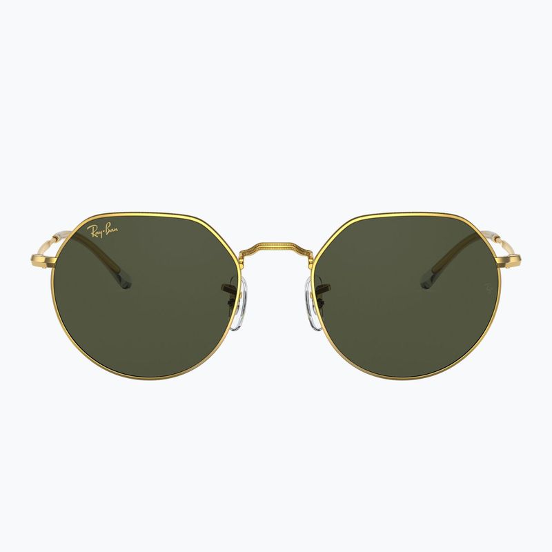 Sonnenbrille Ray-Ban Jack gold/green 2