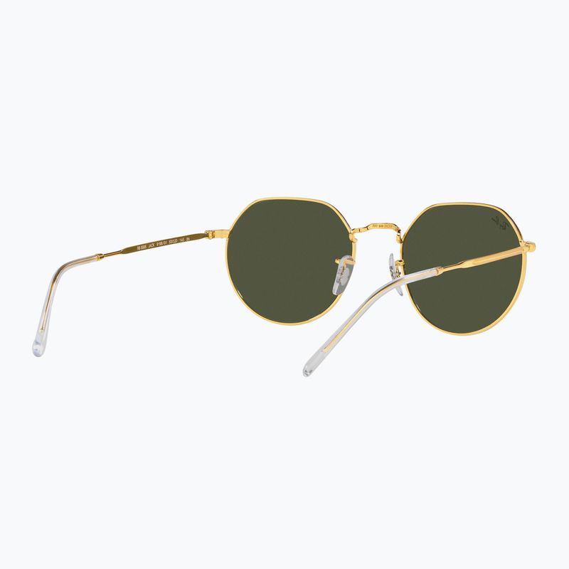 Sonnenbrille Ray-Ban Jack gold/green 6