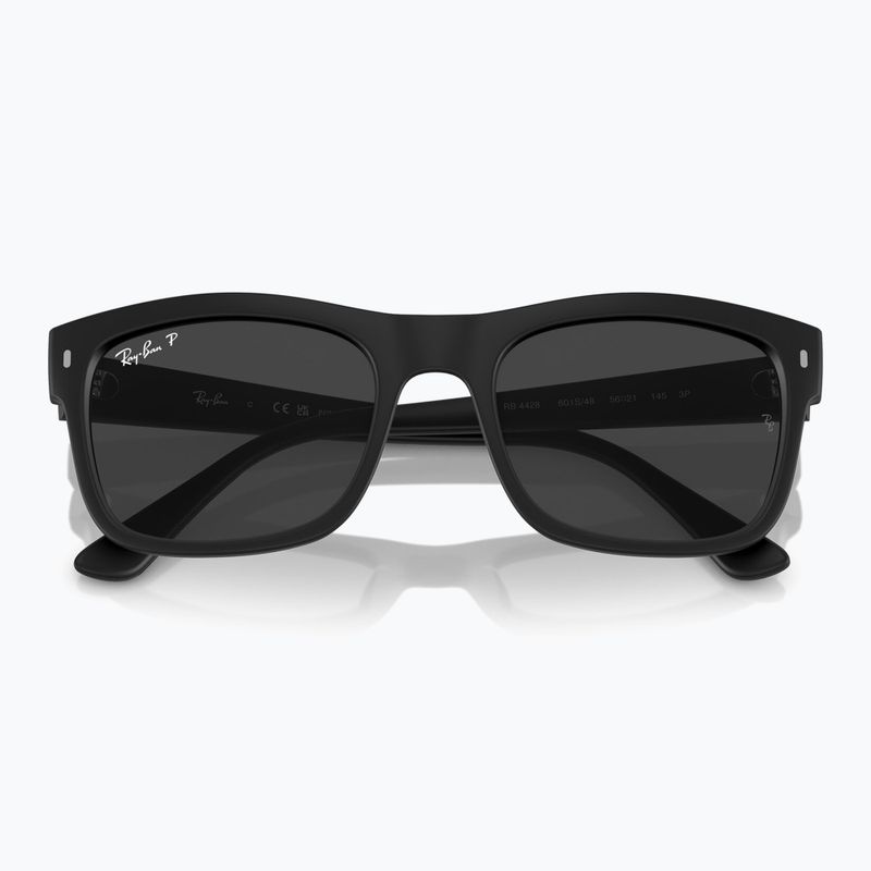 Sonnenbrille Ray-Ban RB4428 black/black polarized 4