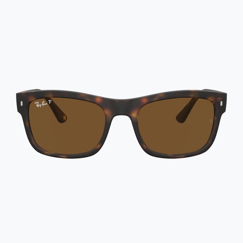 Sonnenbrille Ray-Ban RB4428 havana matte/brown polarized 2