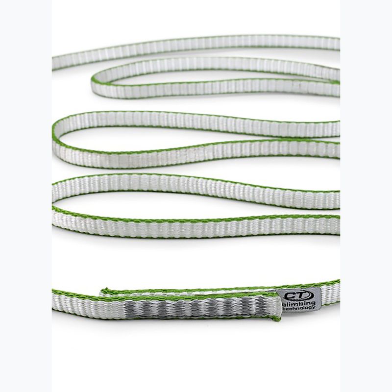Klettersteige Climbing Technology Looper Dy 120 cm white/green 2