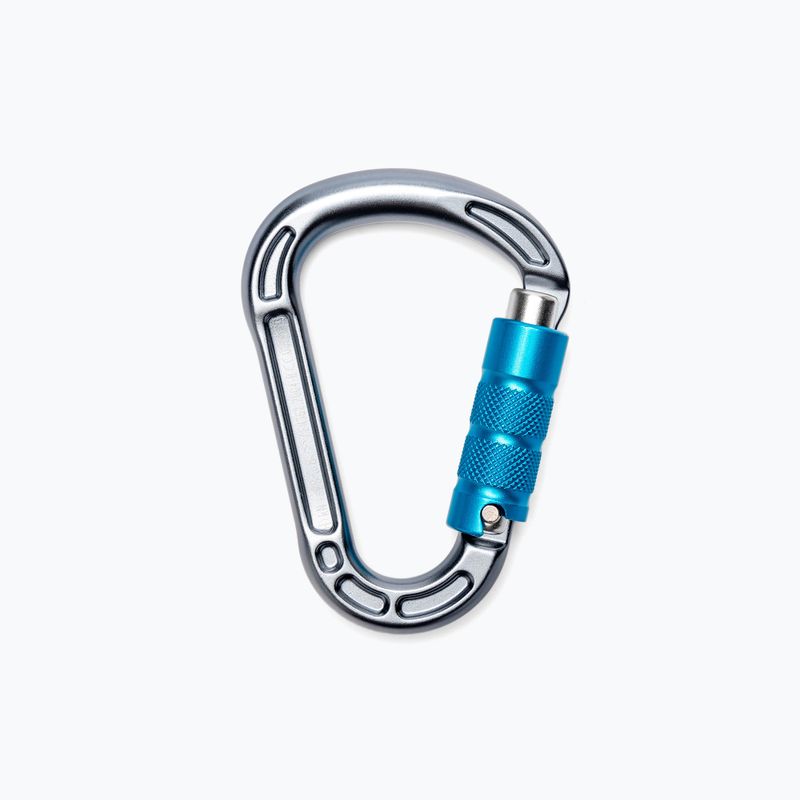 Klettern Technologie Konzept Hms Tg Karabiner L3390006 silber-blau 2C33900XPH