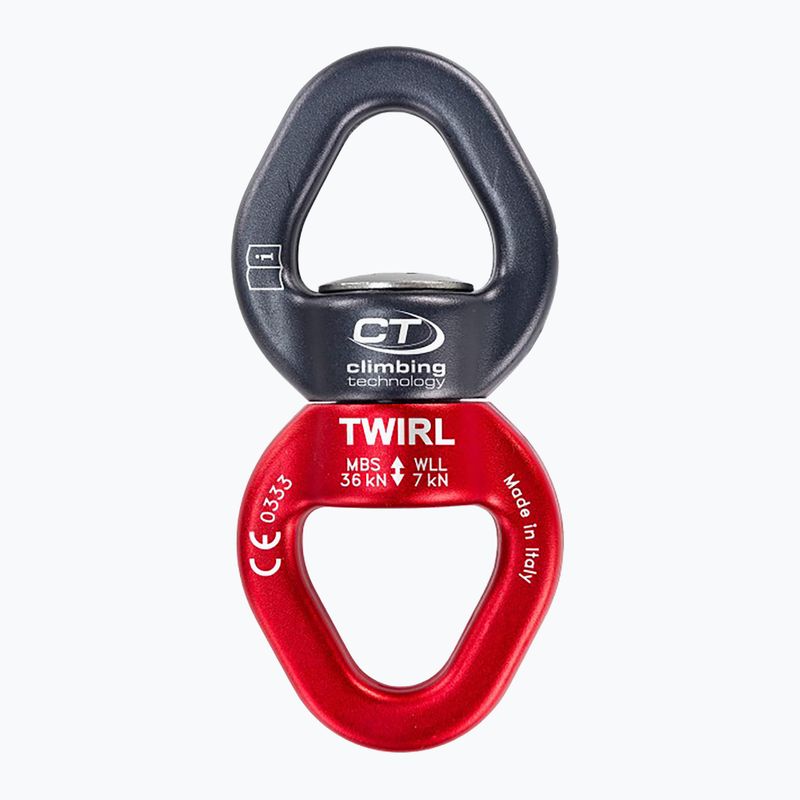 Climbing Karabinerwirbel Technology Twirl grey/ red