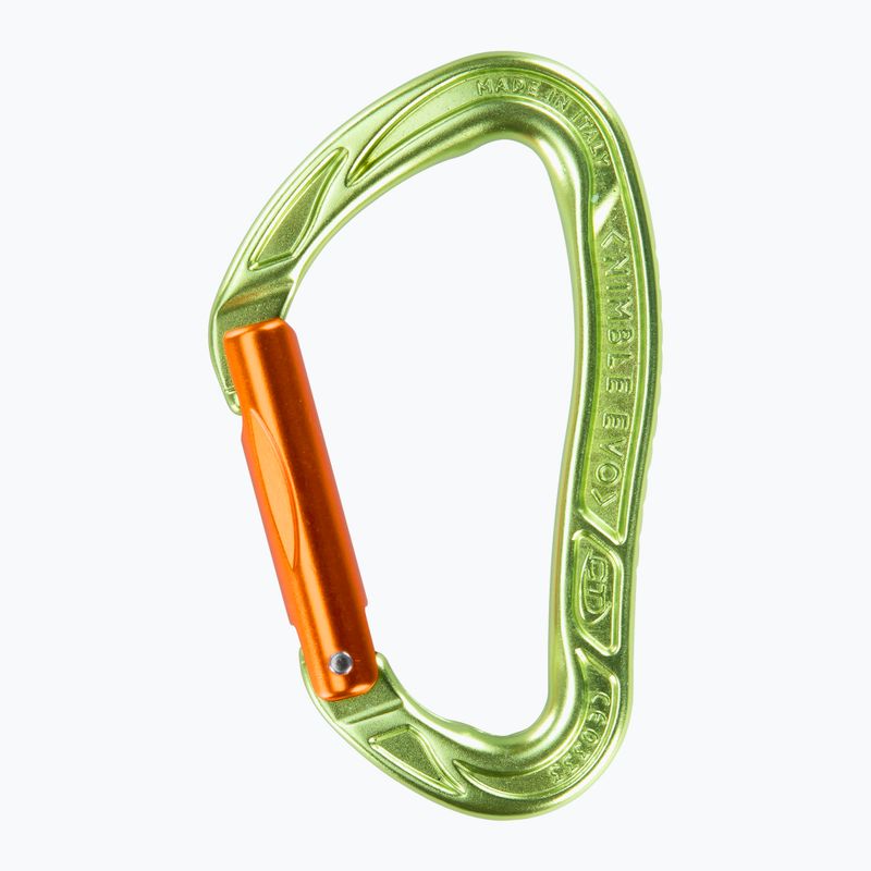 Climbing Technology Nimble Evo S grün-orange Karabiner 2C39200ZZA