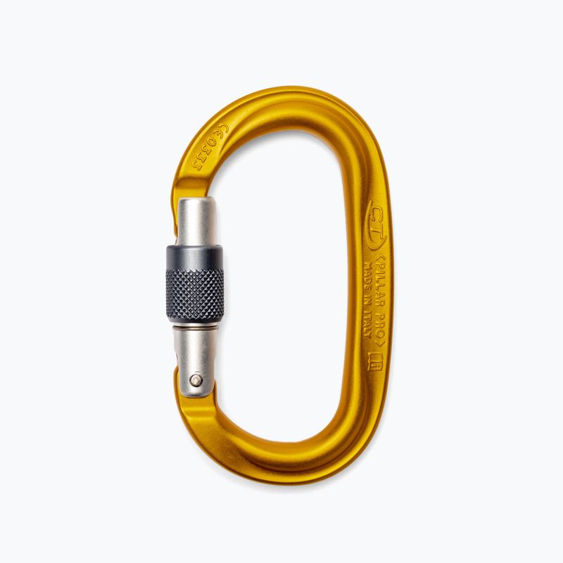 Klettern Technologie Pillar Pro Sg Karabiner gelb 2C39600YDB 2