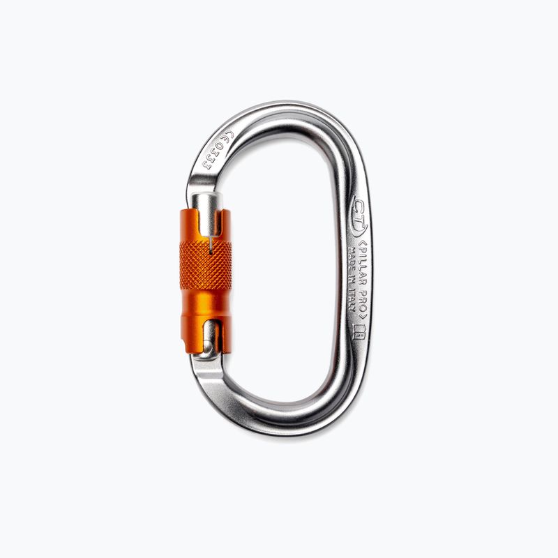 Klettern Technologie Säule Pro Wg silber-orange Karabiner 2C39700ZPE 2