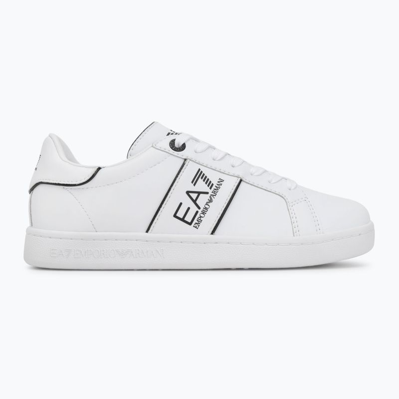 EA7 Emporio Armani Classic Logo weiß/schwarz Schuhe 2