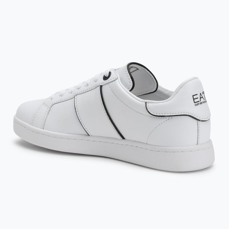 EA7 Emporio Armani Classic Logo weiß/schwarz Schuhe 3