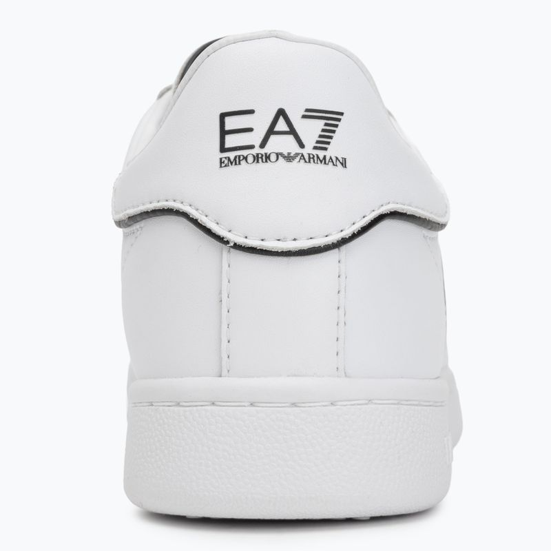 EA7 Emporio Armani Classic Logo weiß/schwarz Schuhe 6