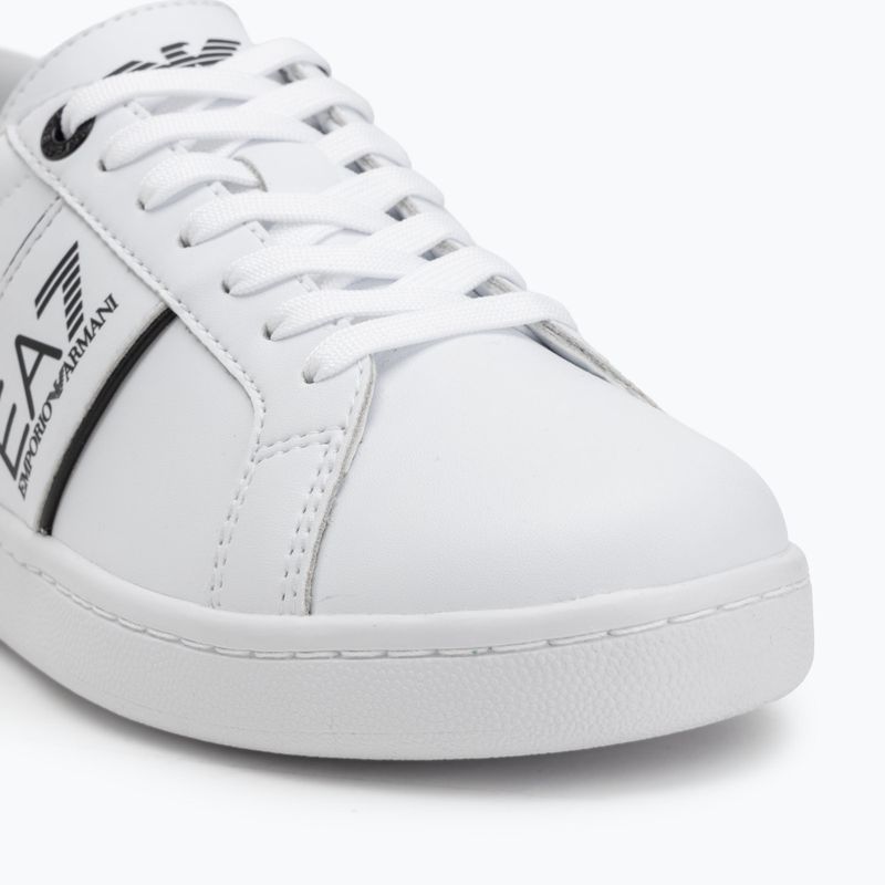 EA7 Emporio Armani Classic Logo weiß/schwarz Schuhe 7
