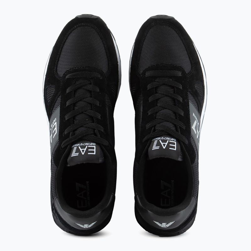 EA7 Emporio Armani Black & White Legacy Schwarz/Weiß Schuhe 4