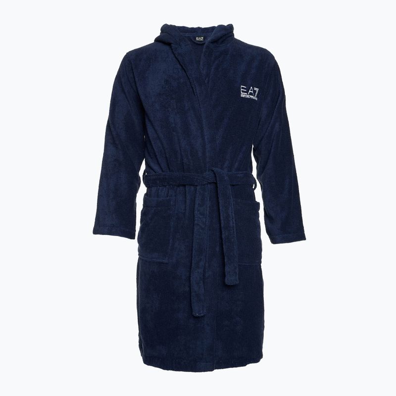EA7 Emporio Armani Wassersport Core blu navy/ bianco Bademantel