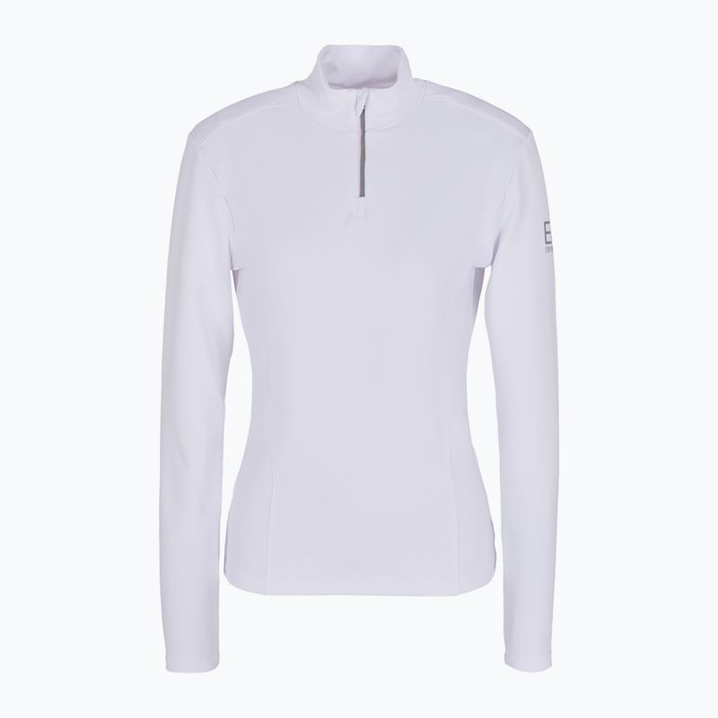 EA7 Emporio Armani Felpa Damen Sweatshirt 8NTM46 weiß