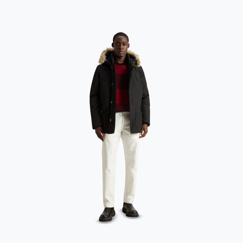 Herrenjacke Woolrich Arctic Detachable Fur Anorak black 2