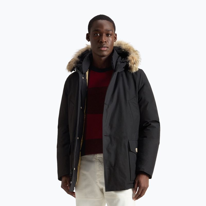 Herrenjacke Woolrich Arctic Detachable Fur Anorak black 5