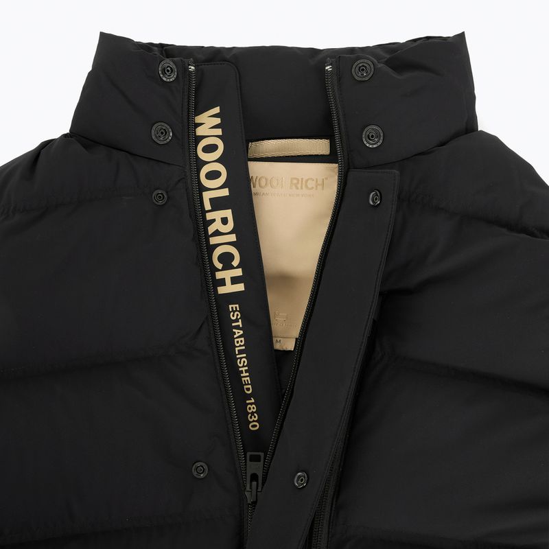 Jacke Herren Woolrich Matt Stretch Long Puffer black 12