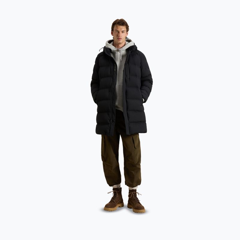 Jacke Herren Woolrich Matt Stretch Long Puffer black 2