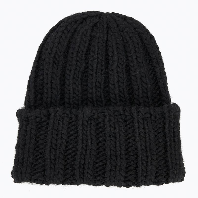Wintermütze Damen Woolrich Chunky Beanie black 2