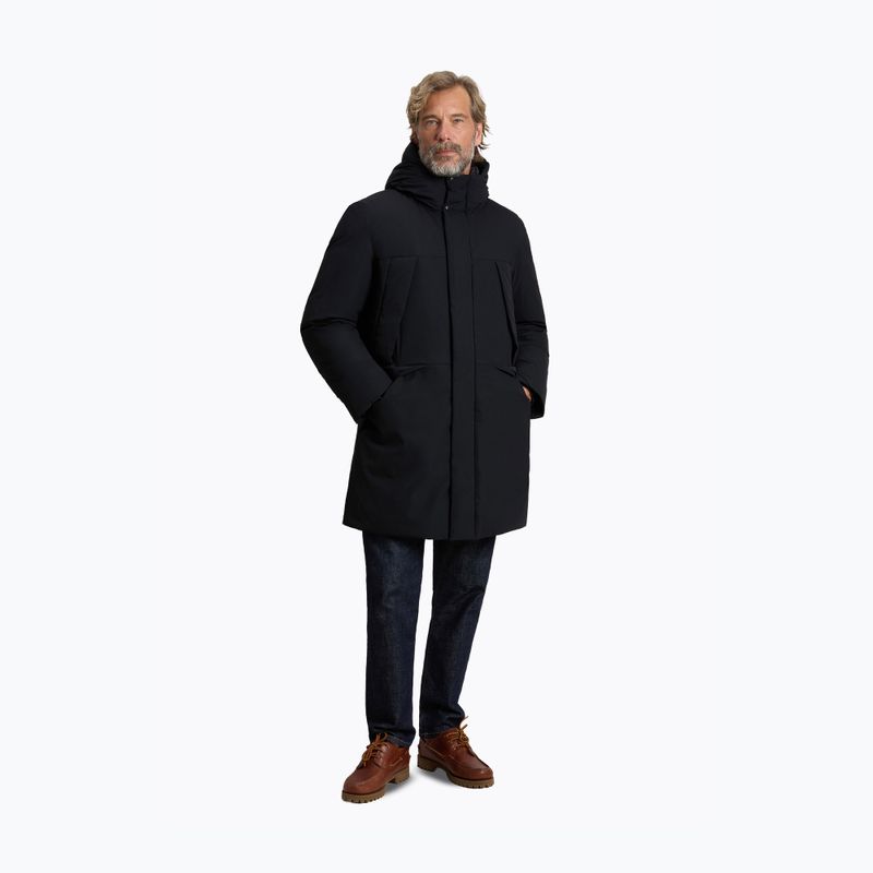 Herrenjacke Kurtka Woolrich Matt Stretch Teton Puffer black 2