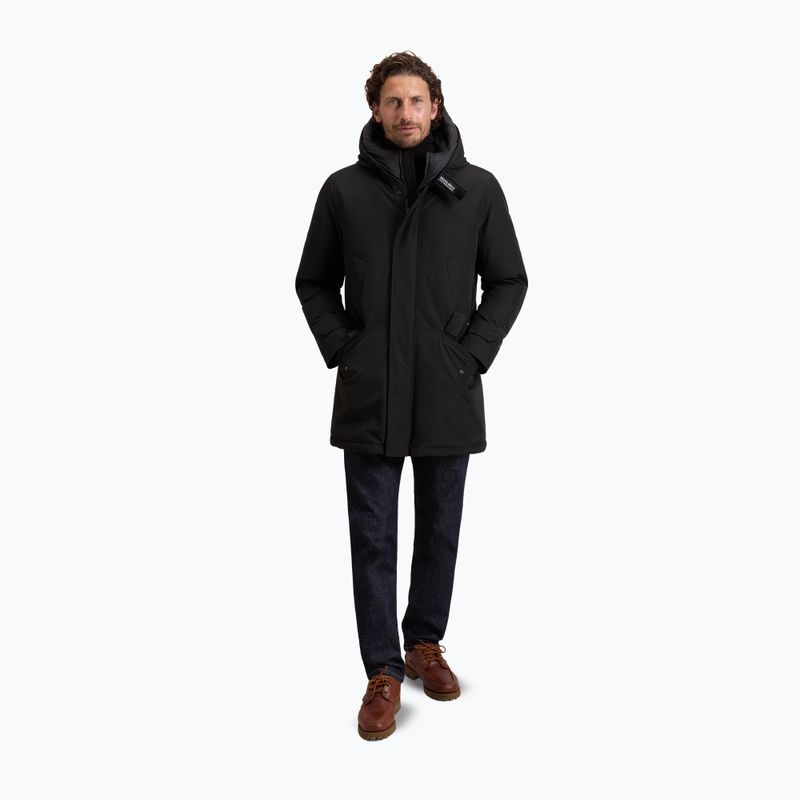 Gefütterter Herrenmantel Woolrich Polar High Collar Parka black 2