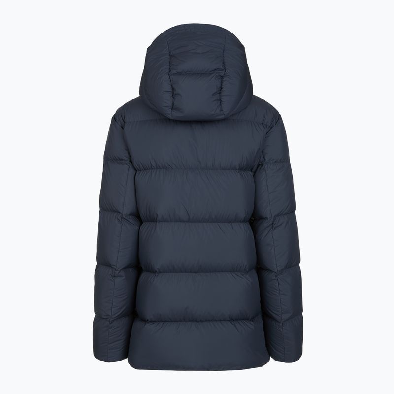 Herrenjacke Kurtka Woolrich Cloud Davis Parka melton blue 2