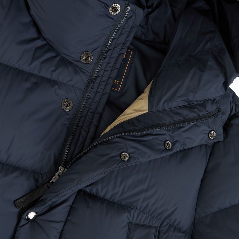 Herrenjacke Kurtka Woolrich Cloud Davis Parka melton blue 3