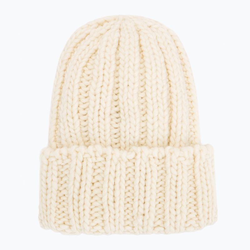 Damen Wintermütze Woolrich Chunky Beanie 2026 milky cream 2