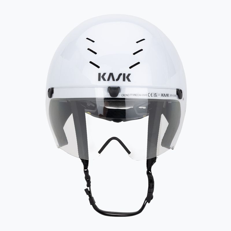 Kask bicycle KASK Bambino Pro white/clear 2