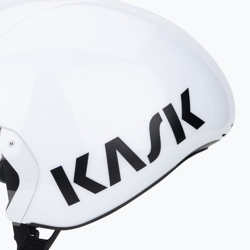 Kask bicycle KASK Bambino Pro white/clear 7
