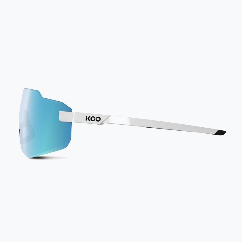 Koo Supernova weiß/türkis verspiegelte Sonnenbrille 3