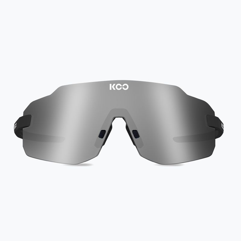 Koo Supernova schwarz matt/super silberne Sonnenbrille 2