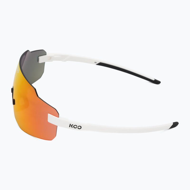 Koo Supernova weiß/rot verspiegelte Sonnenbrille 4