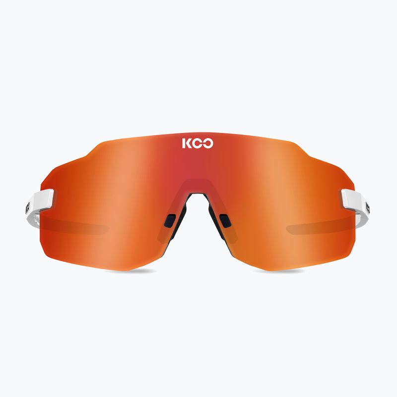 Koo Supernova weiß/rot verspiegelte Sonnenbrille 2