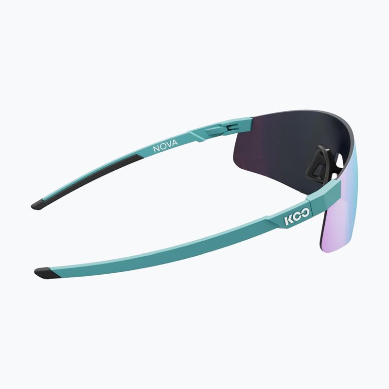 Sonnenbrille Koo Nova acqua matt/turquoise mirror 4