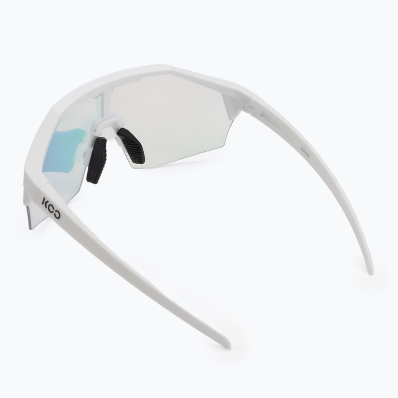 Koo Alibi Sonnenbrille, weiß, matt/photochrom, fuchsia 2