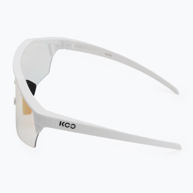 Koo Alibi Sonnenbrille, weiß, matt/photochrom, fuchsia 4
