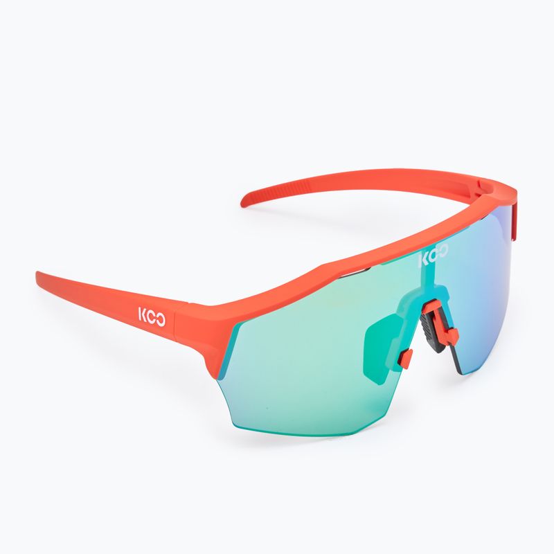 Koo Alibi orange matt/grün verspiegelte Sonnenbrille