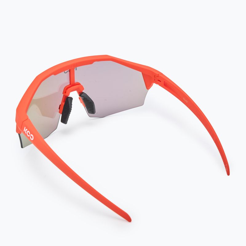 Koo Alibi orange matt/grün verspiegelte Sonnenbrille 2