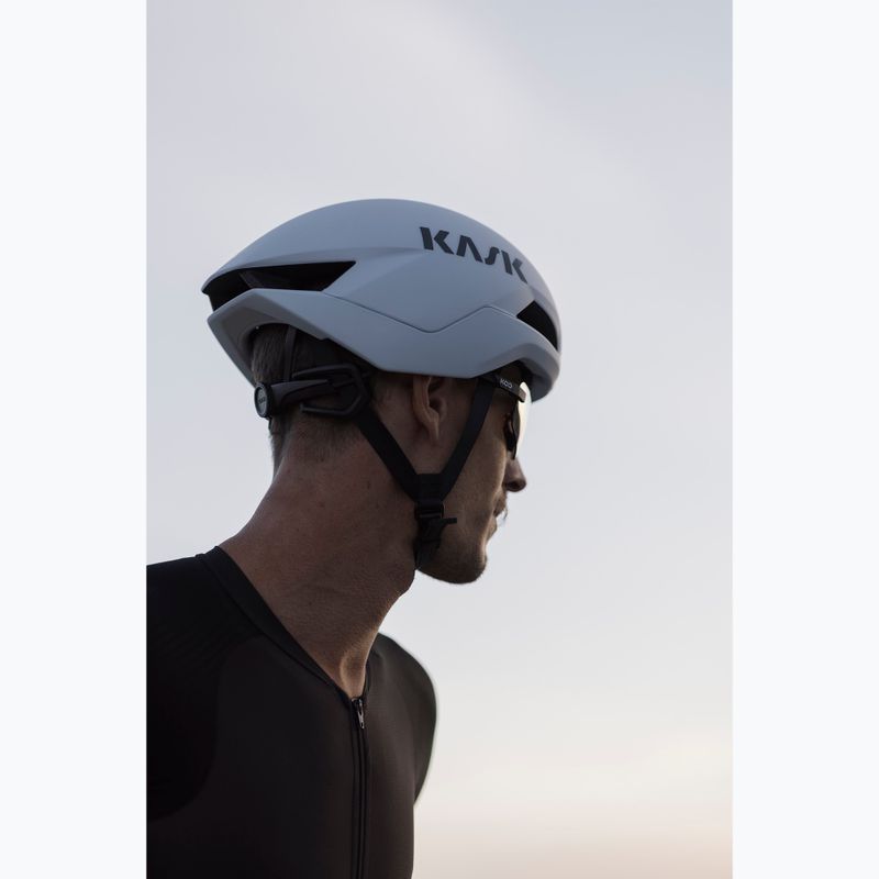 Fahrradhelm KASK Nirvana weiß matt 8