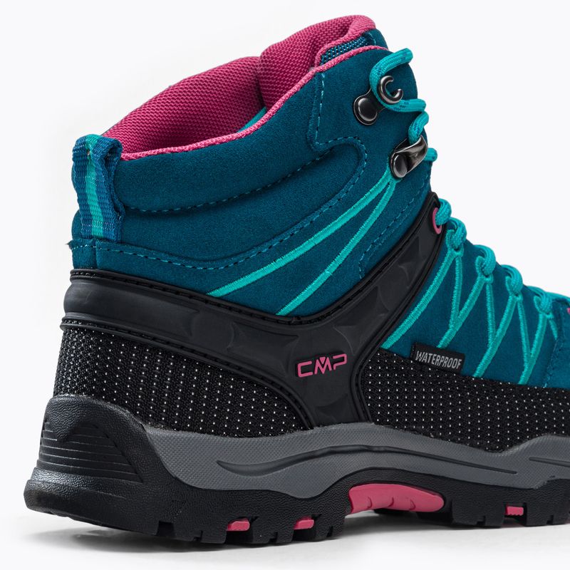 CMP Rigel Mid Kinder-Trekking-Stiefel blau 3Q12944J 9