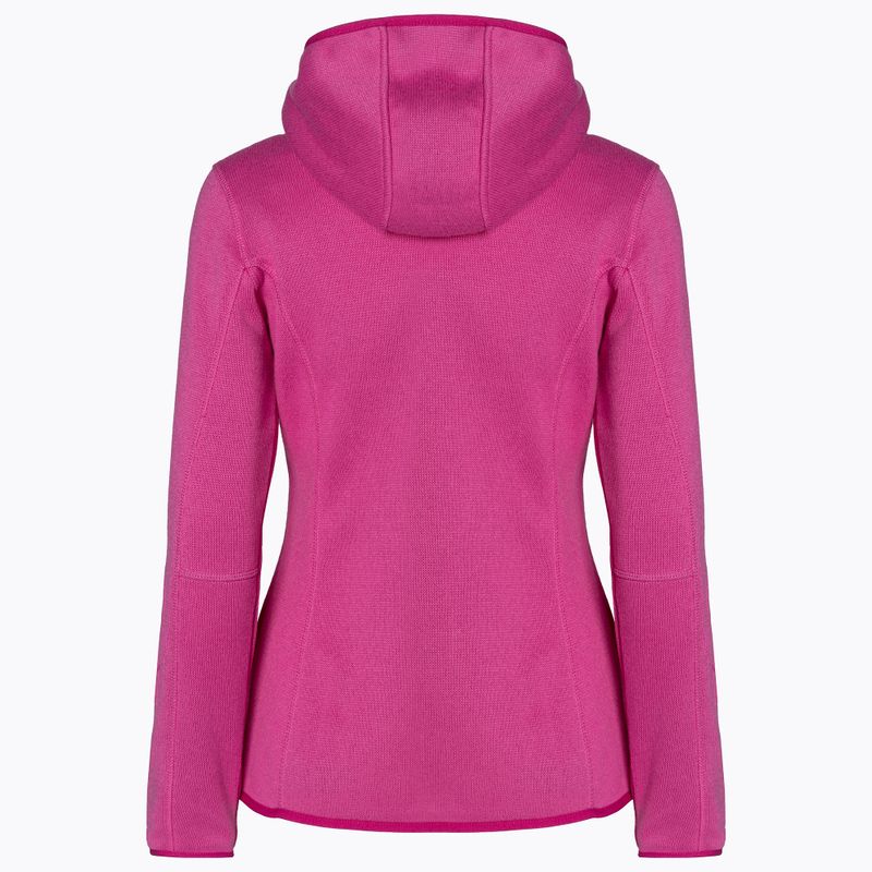 CMP Damen Fleece-Sweatshirt rosa 3H19826/33HG 2